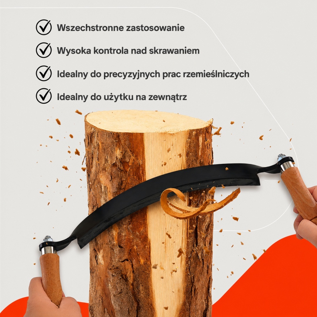 Pila na dřevo, pila na podélné řezání, hoblík, dláto, škrabka rovná 10'' Bituxx M19574